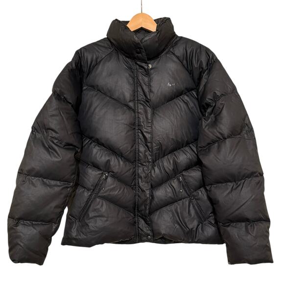 NIKE Sportswear All Black Duck Down Puffer Jacket Kids Coat XL (16-18) Women's L - Picture 1 of 7